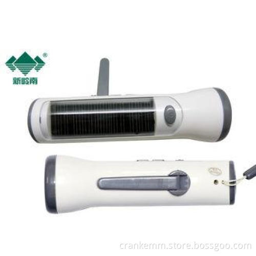 Multifunctional Hand Crank Flashlight Radio For Emergency ,